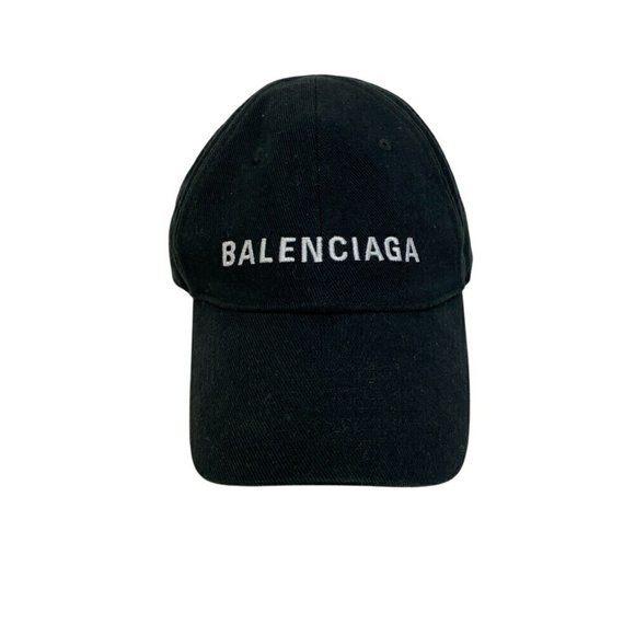 BALENCIAGA 529192 Baseball Cap, Black, Unisex - Picture 1 of 7